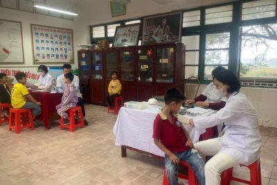 KẾT QUẢ TIÊM VẮC XIN UỐN VÁN – BẠCH HẦU CHO HỌC SINH LỚP 2 TRƯỜNG TIỂU HỌC HOÀNH SƠN